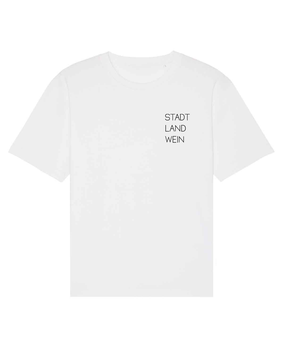 Stadt, Land, Wein - Oversize Unisex Shirt